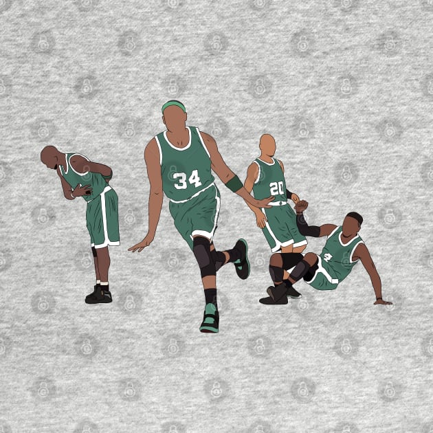 The Celtics' Game Winner Celebration by rattraptees